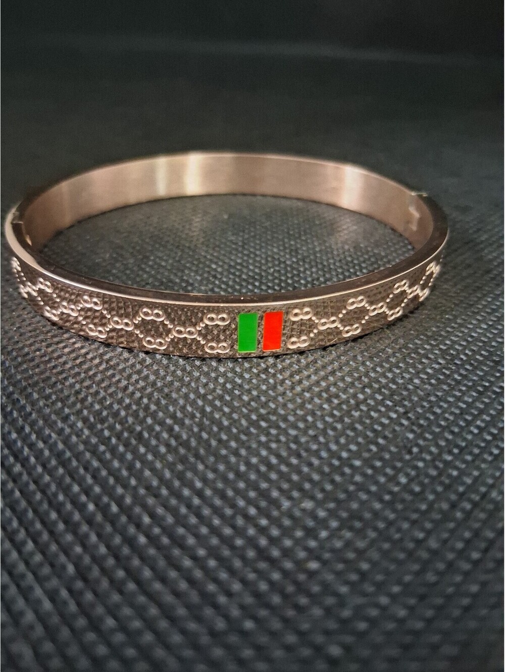 Rose Gold‎ Mens 7.5" Bengal Bracelet